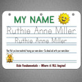 MY NAME Dry-Erase Personalized Page product image