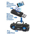 Naxa® Wireless USB Bluetooth Audio Adapter, NAB-4003 product image