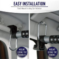 Zone Tech® Car Expandable Clothes Hanger Bar (1- Or 2-Pack) product image