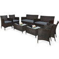 Rattan Outdoor Patio Furniture Set (4- or 8-Pieces) product image