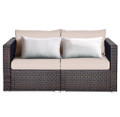 Rattan Outdoor 4-Piece Patio Sofa Set product image