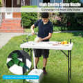 Foldable Camping Sink with Faucet and Sprayer product image