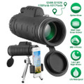 40x40 HD Optical Monocular Telescope with Phone Mount product image