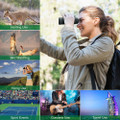 40x40 HD Optical Monocular Telescope with Phone Mount product image