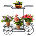 6-Tier Garden Cart Plant Holder product image