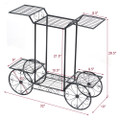 6-Tier Garden Cart Plant Holder product image