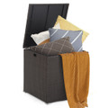 72-Gallon Rattan Outdoor Storage Box with Liner product image