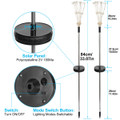 Solarek® 2-Piece Solar Powered Starburst Firework 120-LED Garden Path Lights product image