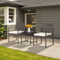3-Piece Modern Heavy-Duty Patio Furniture Set with Coffee Table product image