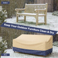 Goplus Patio 3-Seater Sofa Cover product image