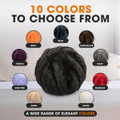 Cheer Collection™ 10-Inch Round Decorative Ball Throw Pillow product image