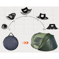 LakeForest® Automatic Pop-up Camping Tent product image