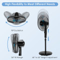 Adjustable 16" Oscillating Pedestal Fan product image