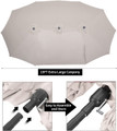 Outdoor 15' X 9' Double-sided Patio Umbrella product image