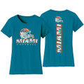 Women's Army Camo Football Crewneck T-Shirt product image
