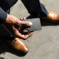 Fenzer™ Carbon Fiber Wallet with Clip, RFID-Blocking Card Holder product image