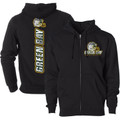 Women's Army Camo Football Zip-up Hoodie product image