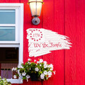 Distressed American Flag Wall Art product image