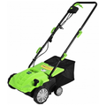 Ironmax 12-Amp Corded 13” Electric Lawn Dethatcher with 40L Collection Bag product image
