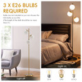 3-Globe Modern Floor Lamp product image