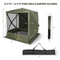 6.7 x 6.7-Foot Pop-up Gazebo with Netting and Carrying Bag product image