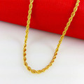 Men's 14K Gold Filled 24-Inch 3mm Rope Chain product image