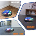 Light-up Rechargeable Hover Soccer Ball with Foam Bumpers product image