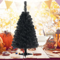 3-Foot Unlit Artificial Mini Black Tree  product image
