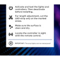  50-Foot RGB LED Strip Lights with 44-Key Remote (1- or 2-Pack) product image