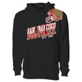 Women's Football Fan Pullover Hoodie product image