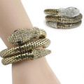 Exotic Designer Sultry Crystal Snake Bracelets product image