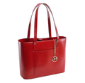 Alyson Leather Magnetic Closure Tablet Tote Bag product image