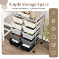 10-Drawer Rolling Storage Cart product image
