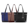 Aria Nylon Duel Table Pocket Tote Bag product image