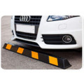Zone Tech® Large Heavy Duty 72-Inch Long Rubber Parking Curb product image
