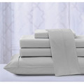 4-Piece Chevron Embossed Microfiber Sheet Set by Kathy Ireland® product image