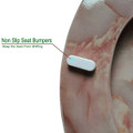 Round Toilet Seat with Easy Clean & Change Hinge product image