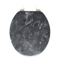 Round Toilet Seat with Easy Clean & Change Hinge product image