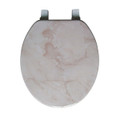 Round Toilet Seat with Easy Clean & Change Hinge product image