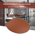 Round Toilet Seat with Easy Clean & Change Hinge product image