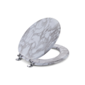 Round Toilet Seat with Easy Clean & Change Hinge product image