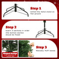 7-Foot Pre-Lit Artificial Christmas Tree with 1,188 Branch Tips product image