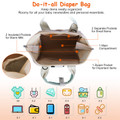 BabyLuv™ Crossbody Diaper Bag product image