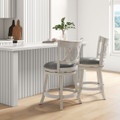 25.5-Inch Hand-Antiquated Stools (Set of 2) product image