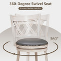 25.5-Inch Hand-Antiquated Stools (Set of 2) product image