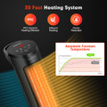 1500W PTC Fast Heating Space Heater with Remote Control product image