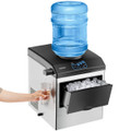 2-in-1 Stainless Steel Countertop Ice Maker with Water Dispenser product image