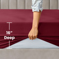 Premium Soft 16-Inch Deep Pocket Fitted Sheet product image