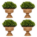 Goplus 4-Pack Artificial Mini Plant Greenery Decor product image