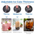353-Pound/24H Split Commercial Ice Maker with Storage Bin product image
